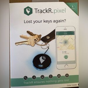 TrackR Pixel Black Bluetooth Key Finder